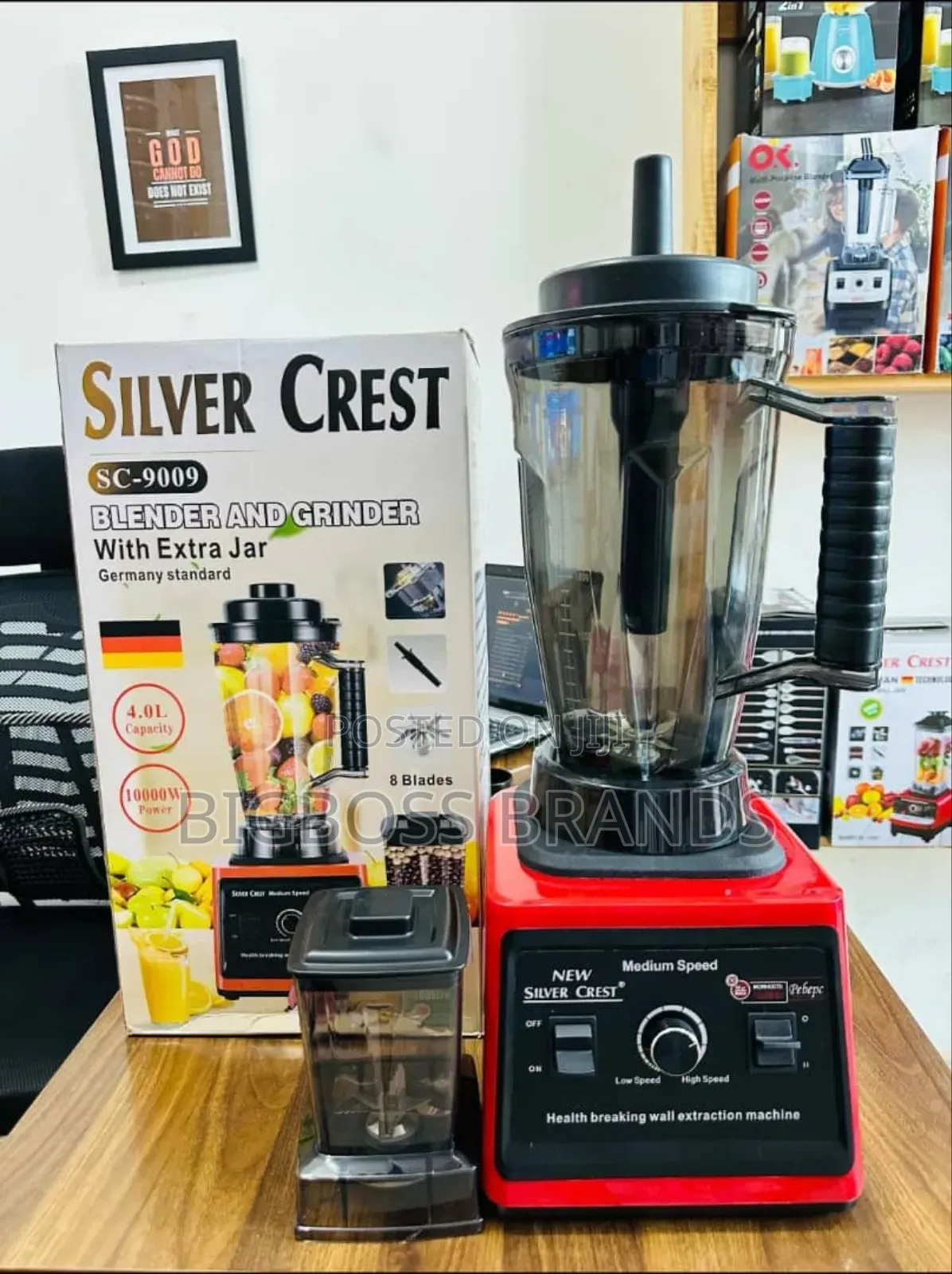 Silver Crest Heavy Duty Blender and Grinder