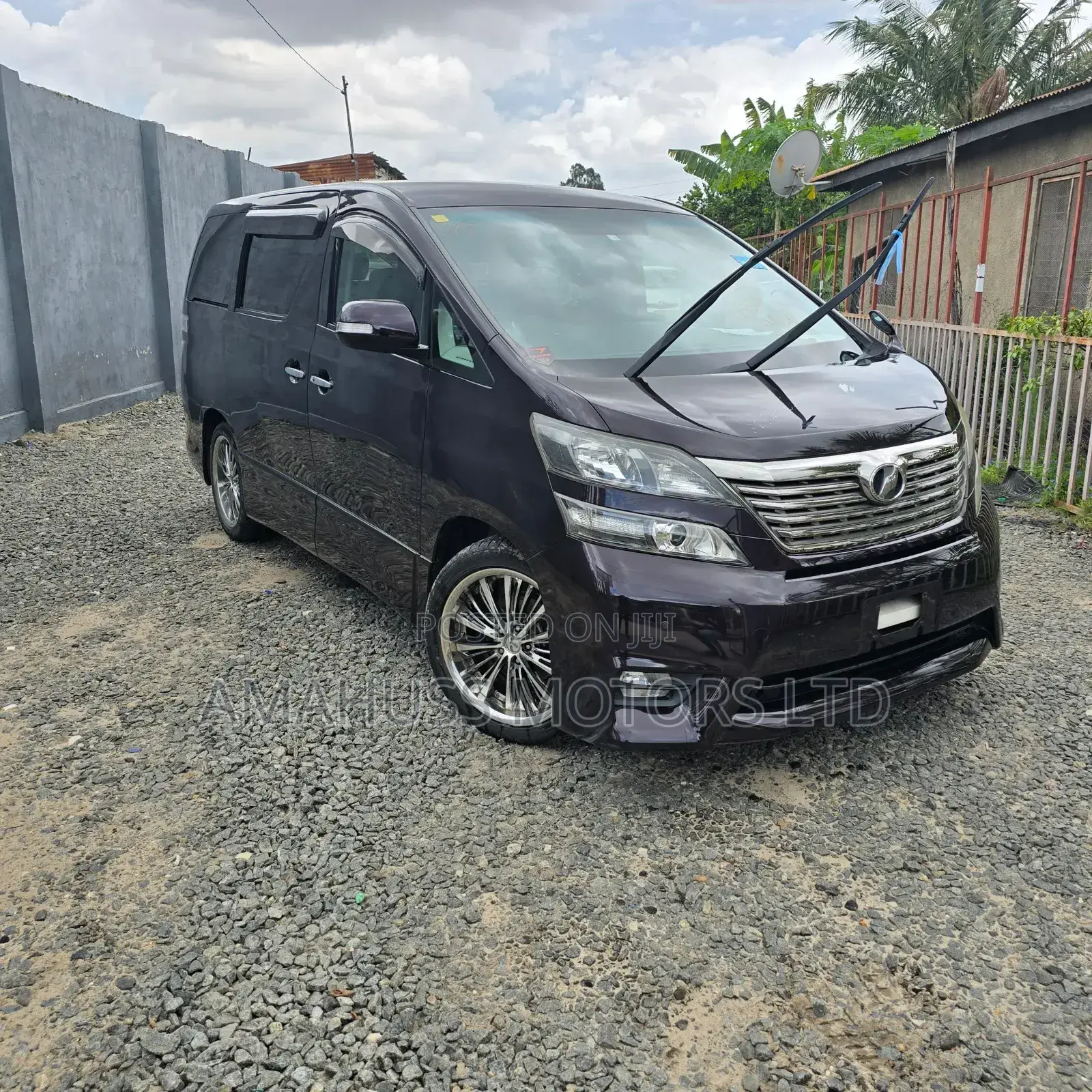 Toyota Vellfire 2010 Purple
