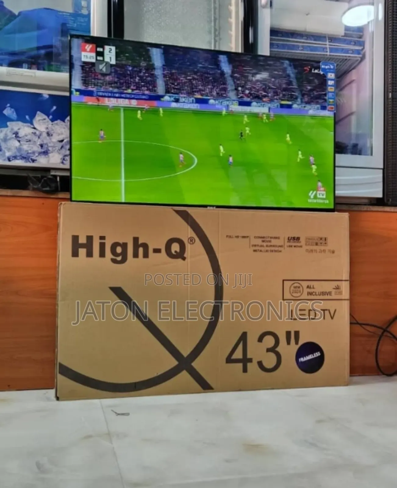 High Q 43" Inches Smart Tv