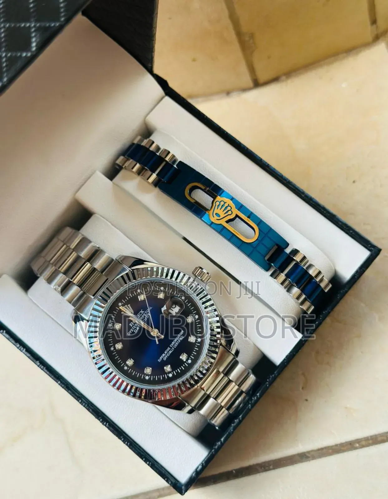 Beautiful Set of Watch and Bracelet for Men