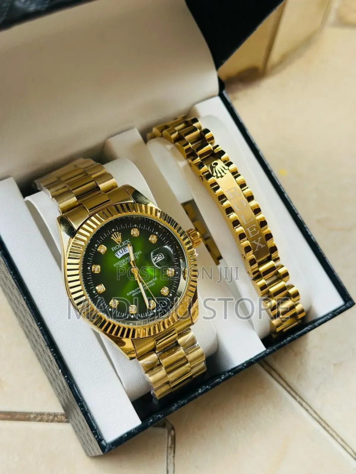 Beautiful Set of Watch and Bracelet for Men