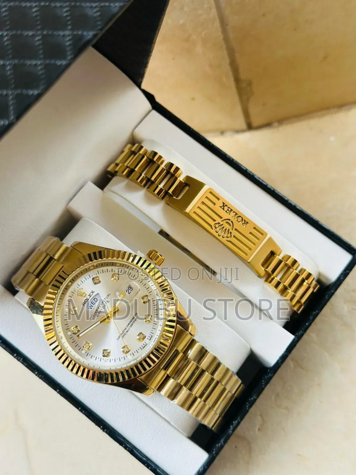 Beautiful Set of Watch and Bracelet for Men