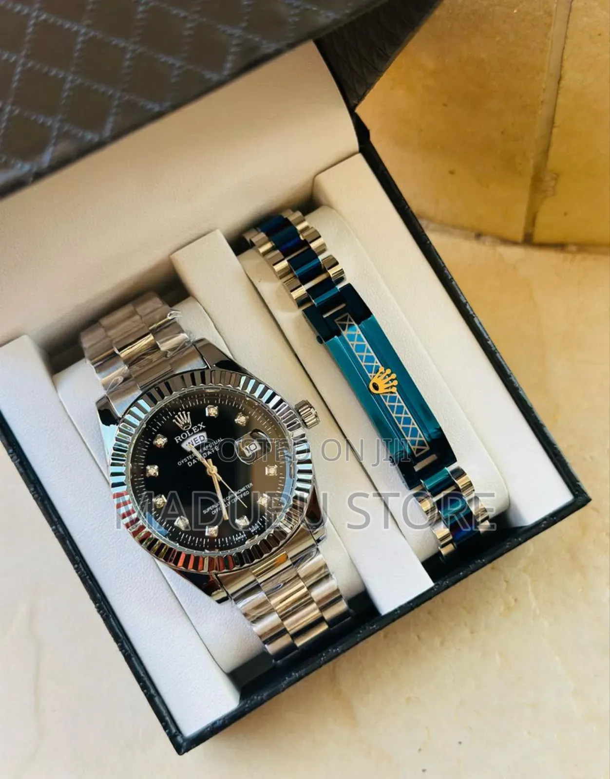 Beautiful Set of Watch and Bracelet for Men