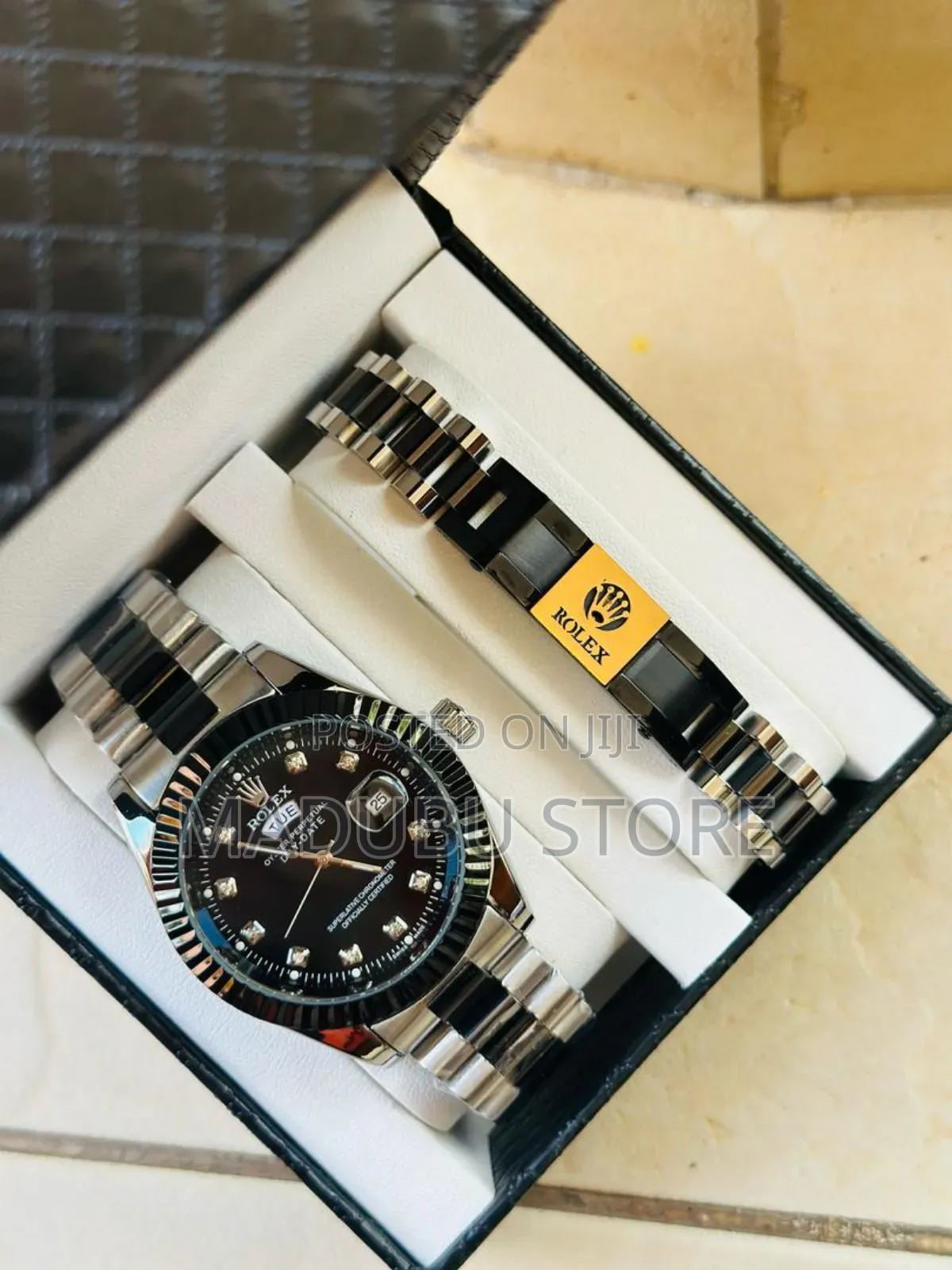 Beautiful Set of Watch and Bracelet for Men