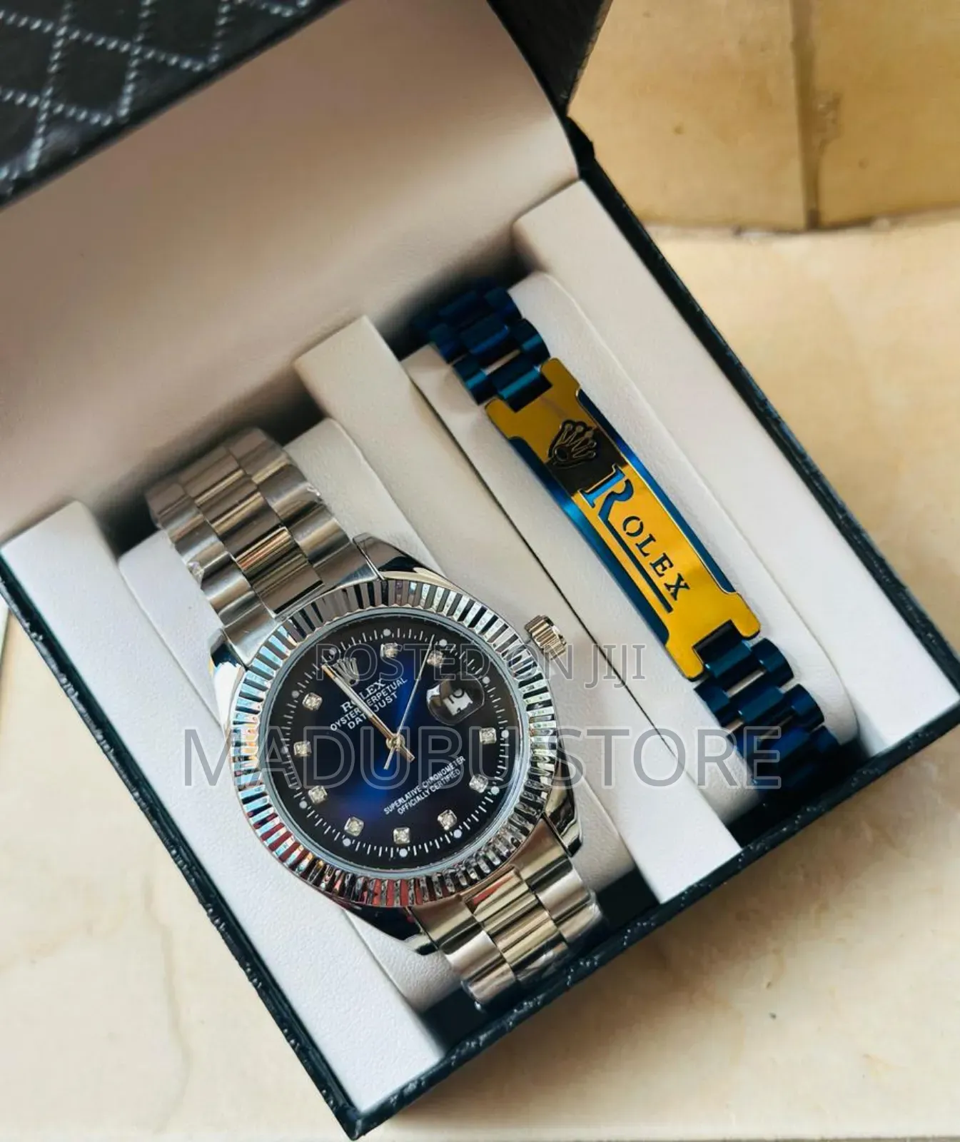 Beautiful Set of Watch and Bracelet for Men