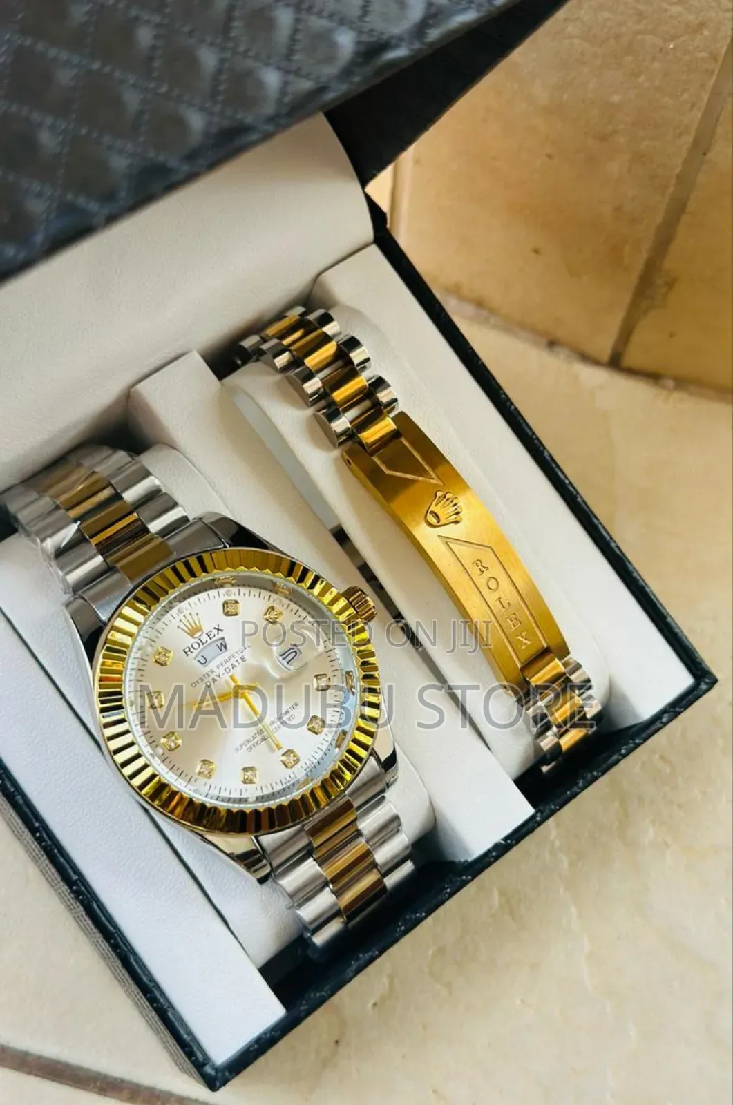 Beautiful Set of Watch and Bracelet for Men