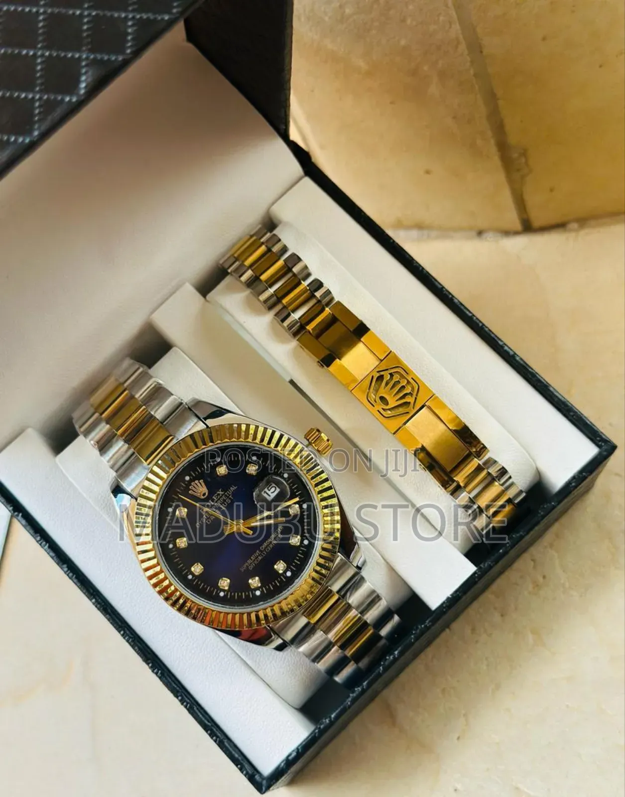 Beautiful Set of Watch and Bracelet for Men