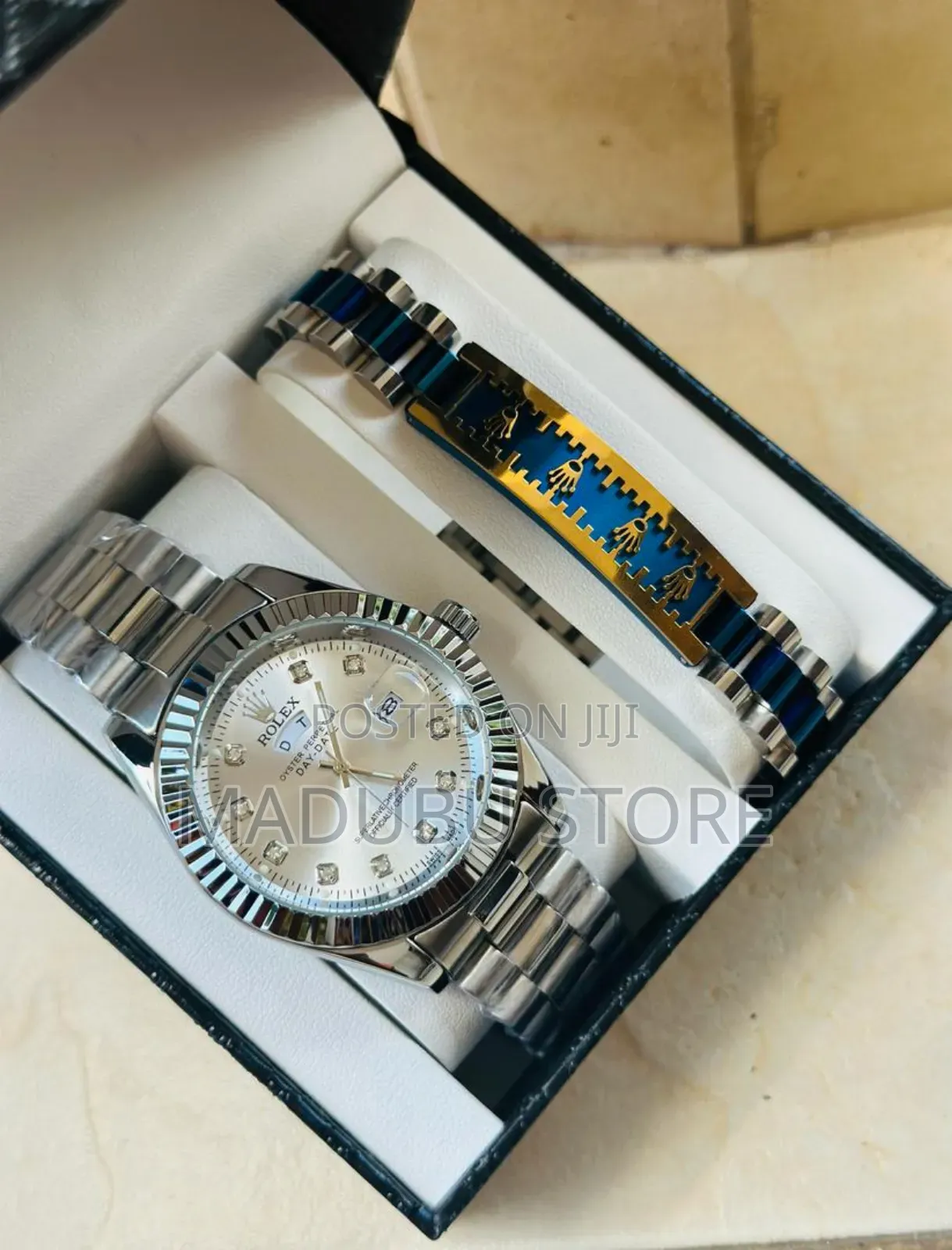 Beautiful Set of Watch and Bracelet for Men