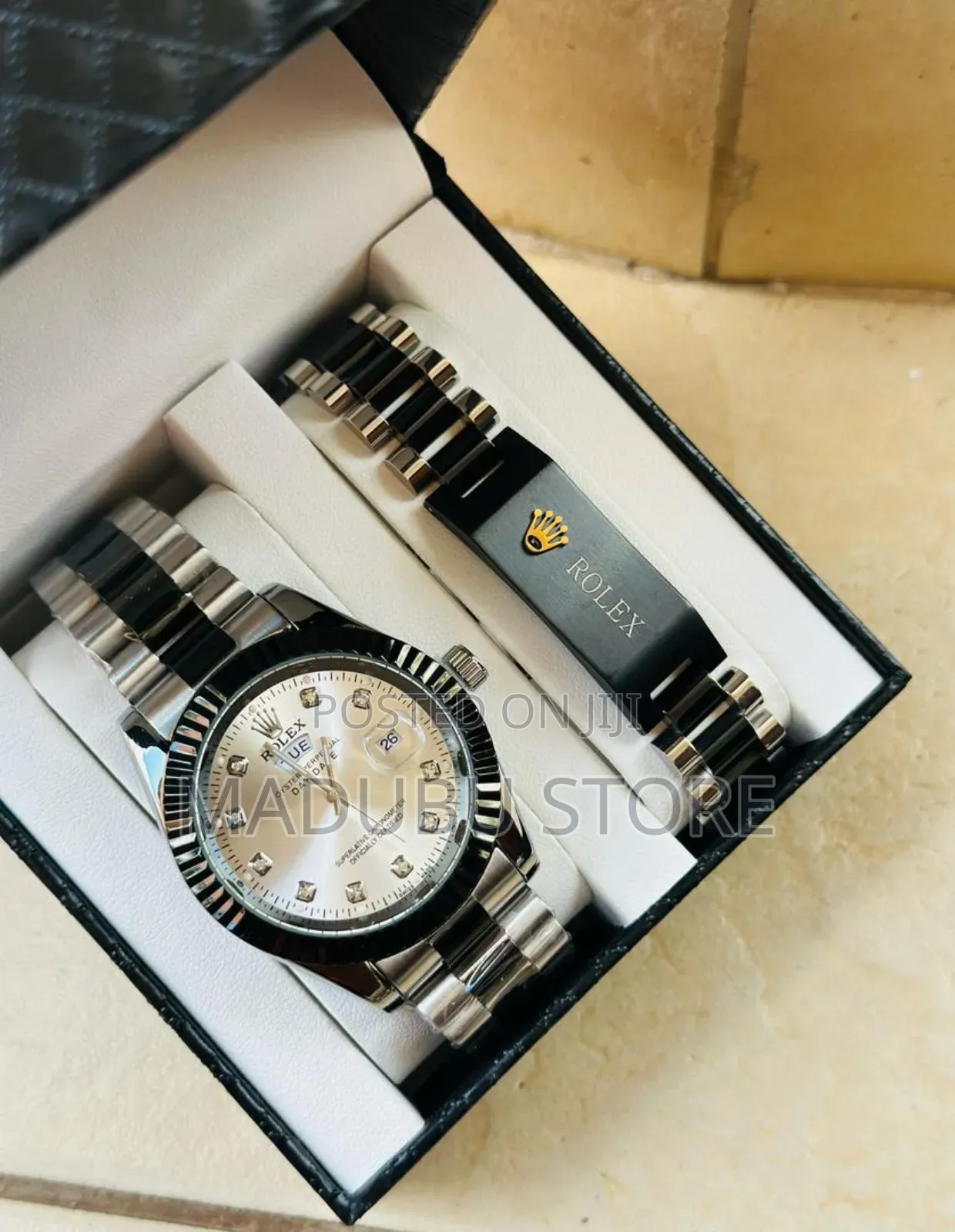 Beautiful Set of Watch and Bracelet for Men
