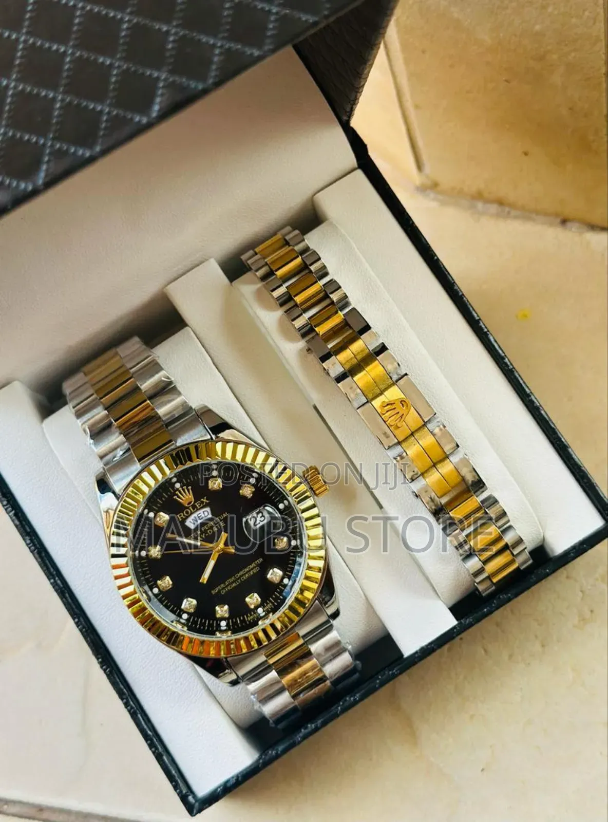 Beautiful Set of Watch and Bracelet for Men