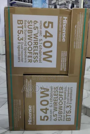Hisense Sounds Bar, 540w