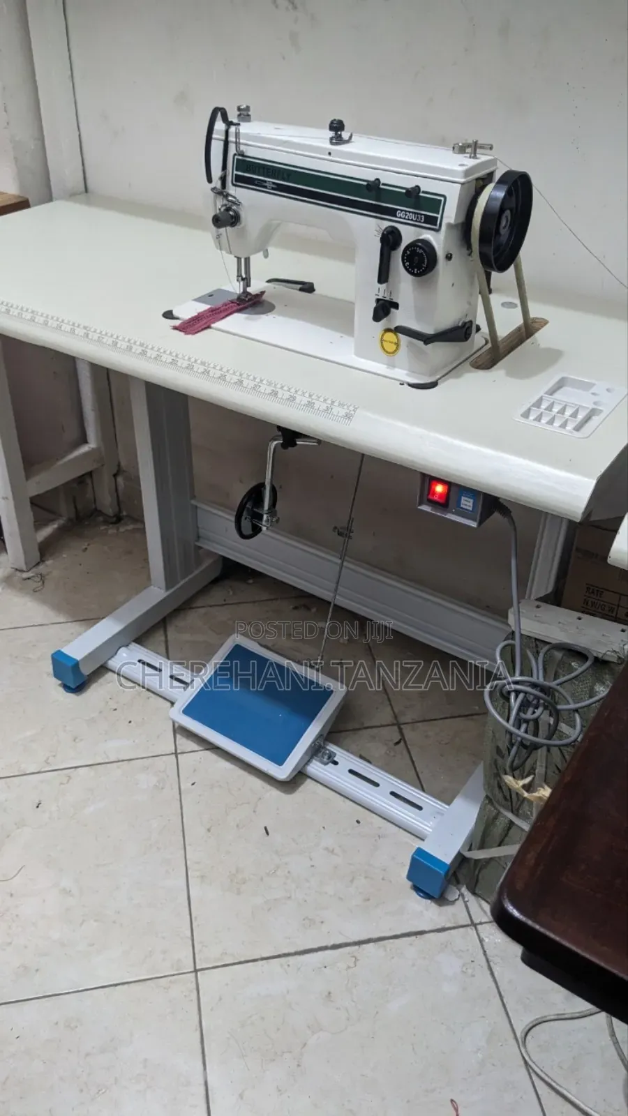 Butterfly 20u Zigzag Machine