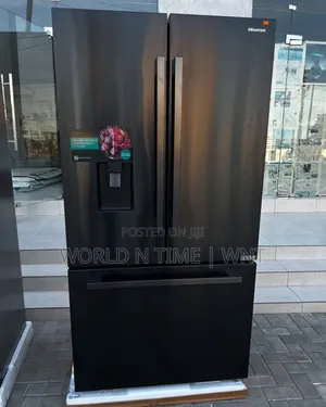 Hisense Fridge H760fsb-Wd French Door 575l Water Dispenser