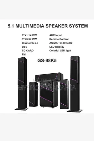 5.1 Multimedia Speaker Gs-98k5