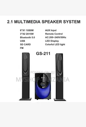 2.1 Subwoofer Globalstar Gs-211