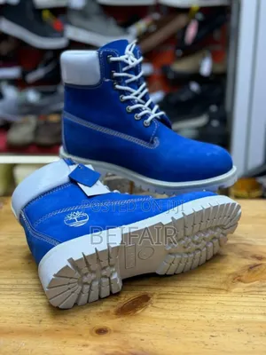 Blue and White | Full Blue Timberland Boots
