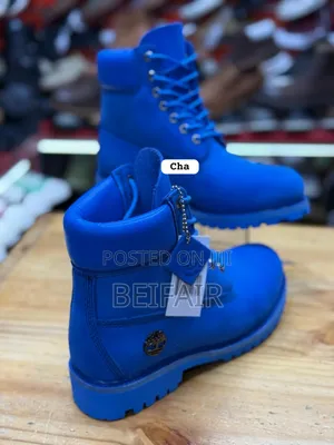 Blue and White | Full Blue Timberland Boots