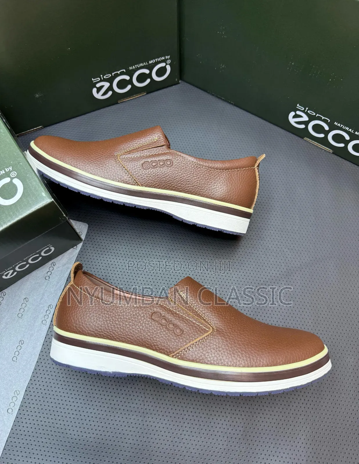 Ecco Leather Shoes