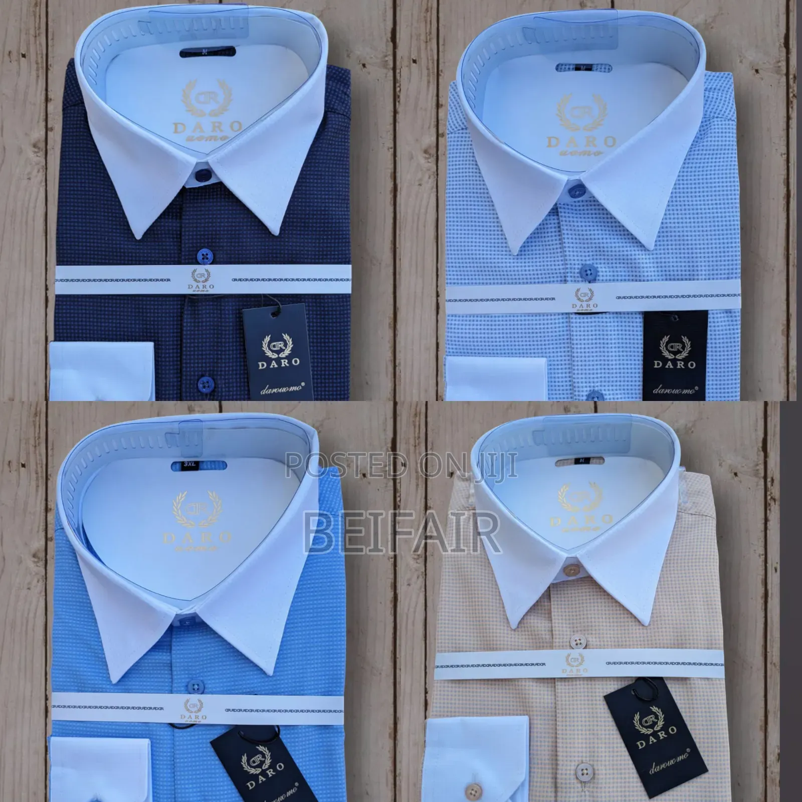 Mashati Makali Ya Kiume | Daro Standard Shirts