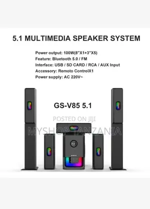 5.1 Subwoofer Globalstar Gs-V85