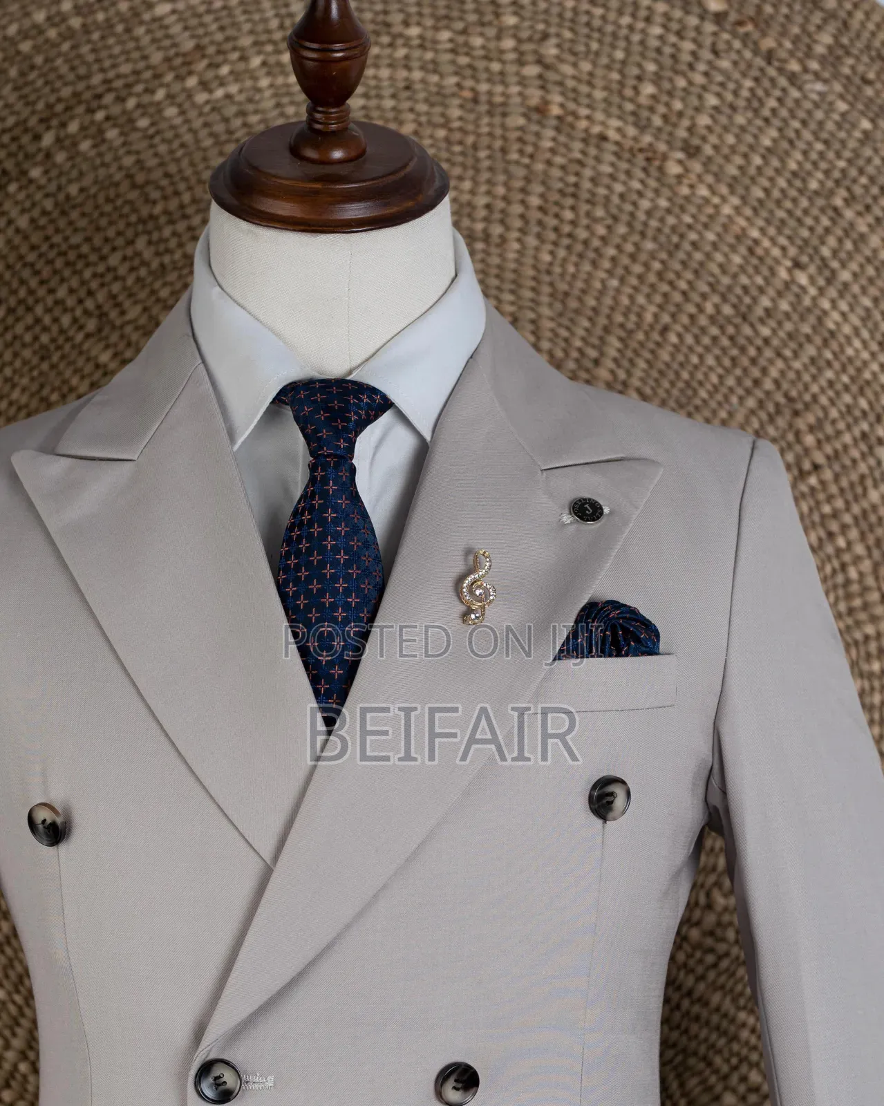 Suti Ya Khaki | Double Breasted Suits