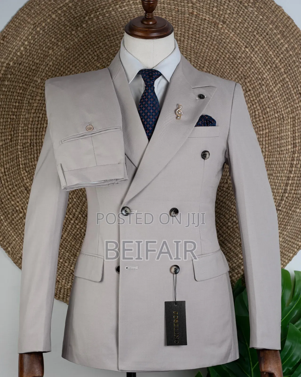 Suti Ya Khaki | Double Breasted Suits