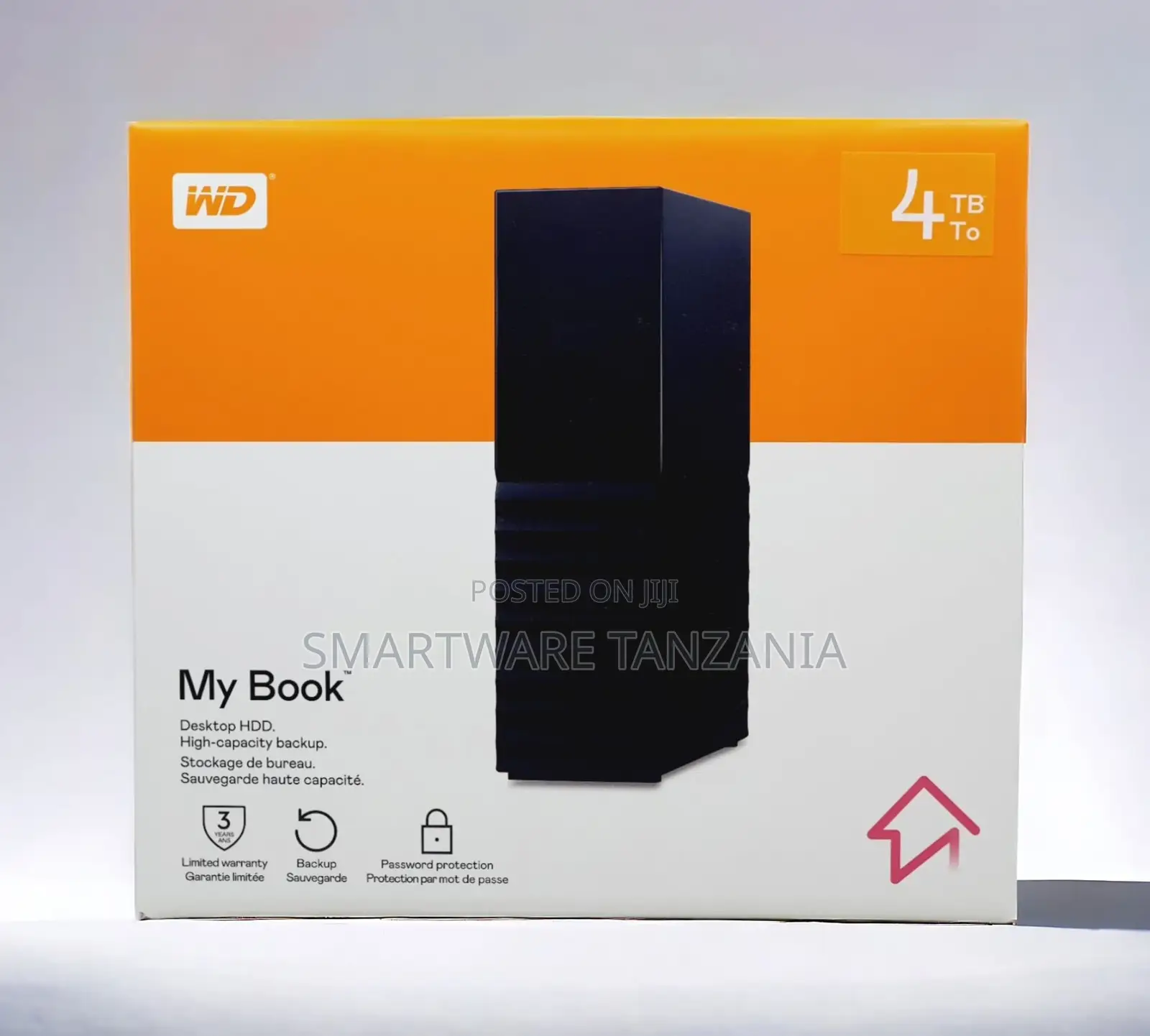 Western Digital My Book 4tb External Hard Drive