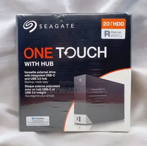 Seagate One Touch Hub 20tb External HDD Usb-C Usb 3.0 Port