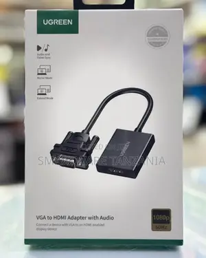 Ugreen Active Hdmi to Vga Adapter With 3.5mm Audio Jack Ship