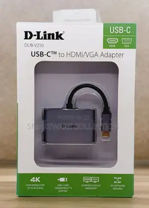 Photo - 2 In 1 Usb Type C To Vga Hdmi Splitter Converter Adapter