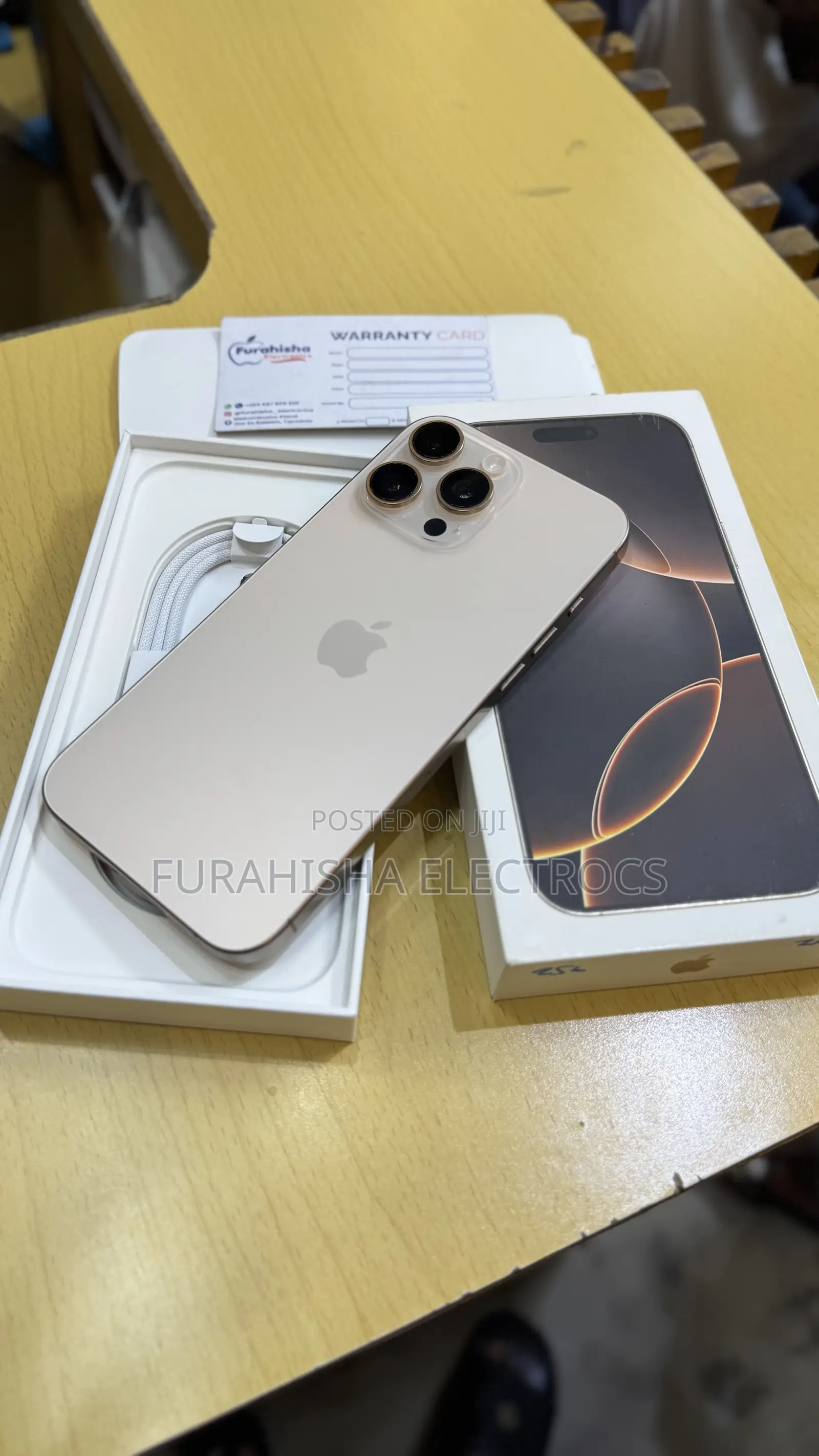 New Apple iPhone 16 Pro Max 512 GB Gold