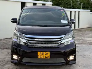 Toyota Vellfire 2009 Burgundy