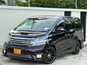Toyota Vellfire 2009 Burgundy
