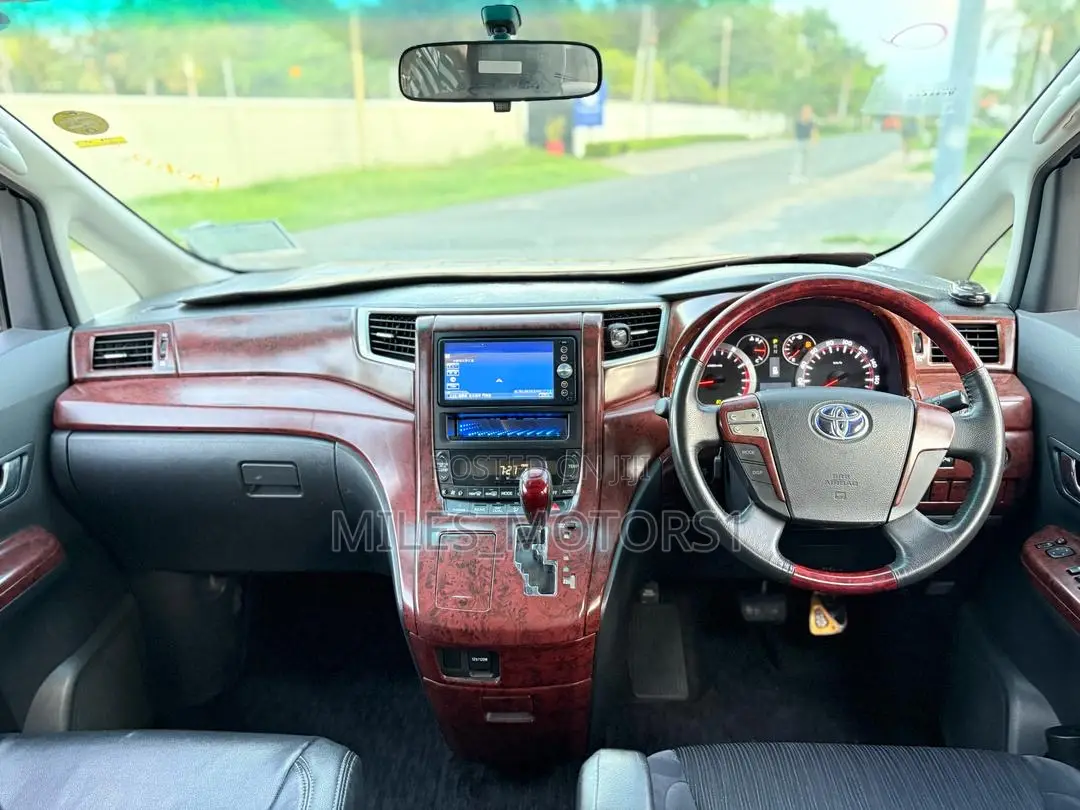 Toyota Vellfire 2009 Burgundy