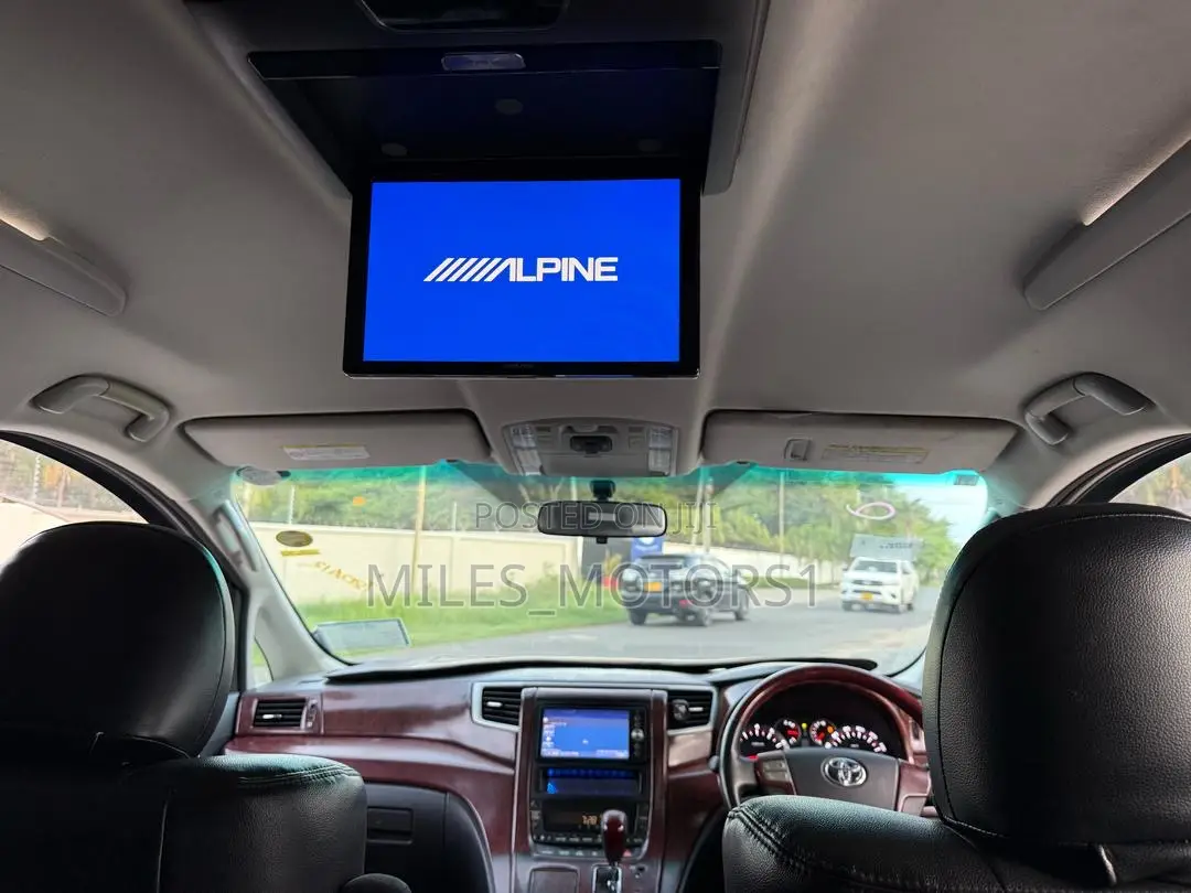 Toyota Vellfire 2009 Burgundy