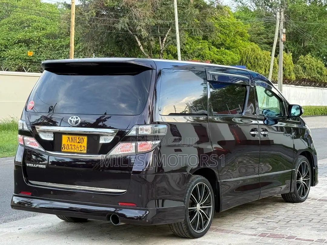 Toyota Vellfire 2009 Burgundy
