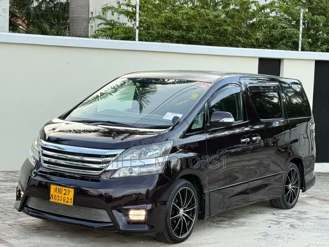 Toyota Vellfire 2009 Burgundy