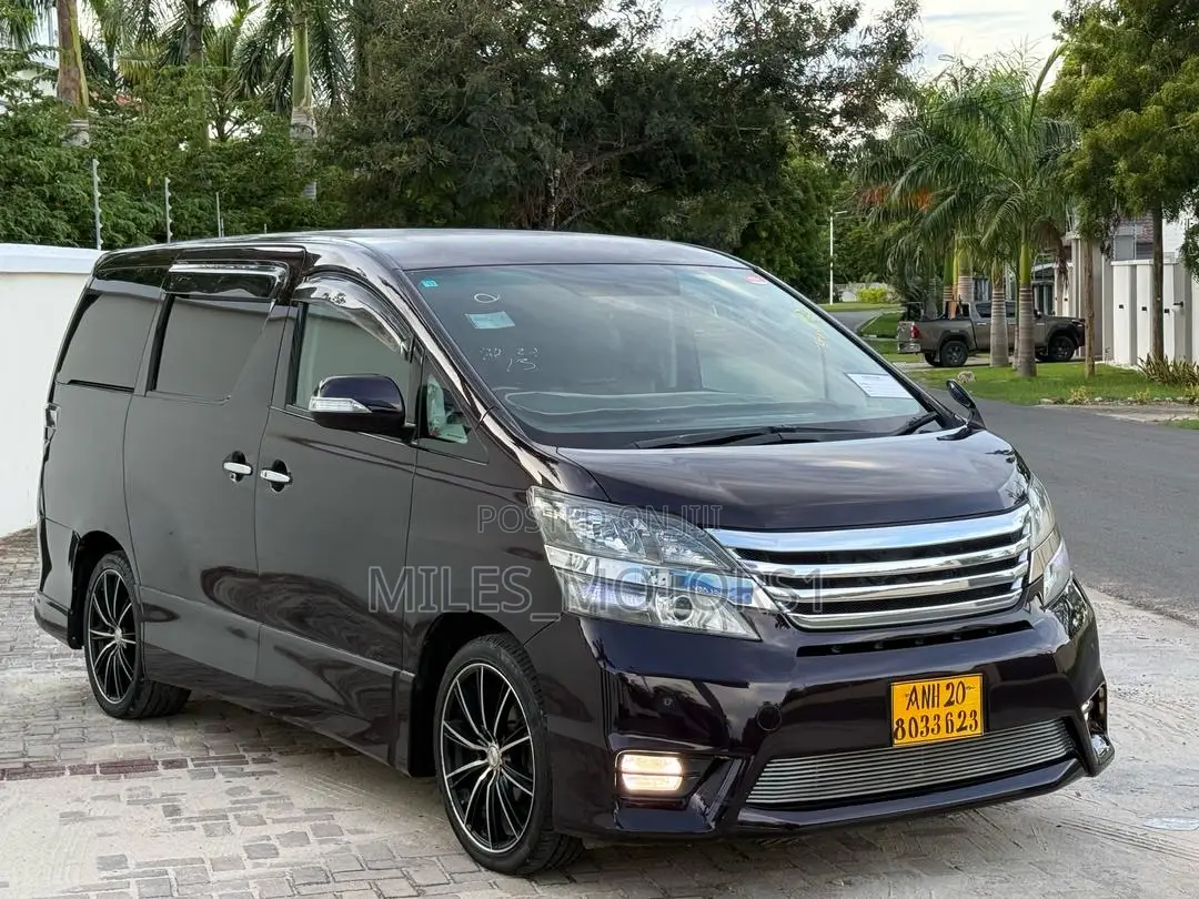 Toyota Vellfire 2009 Burgundy