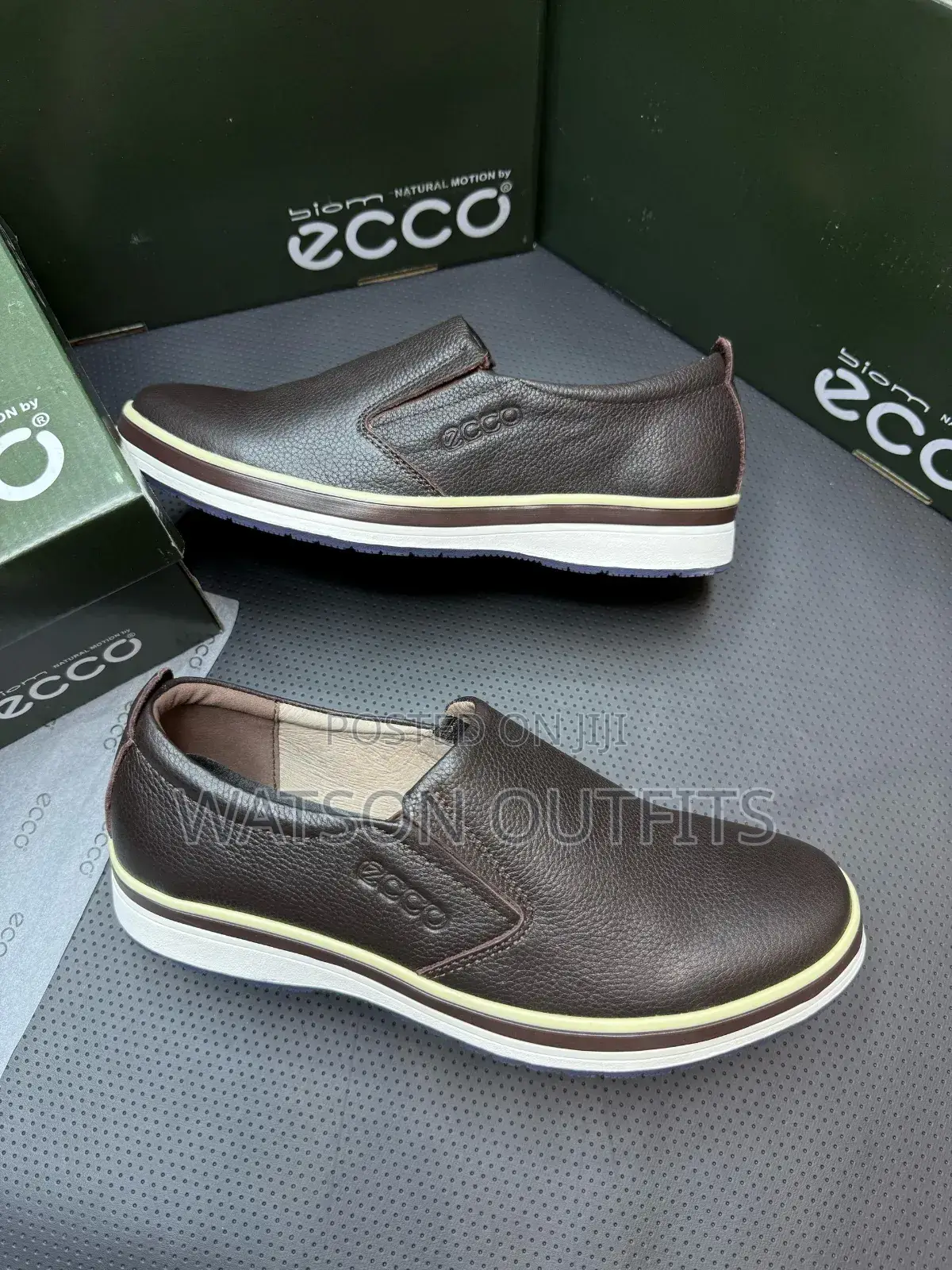 Viatu Vya Ecco Brand New, Classic High Standard Leather