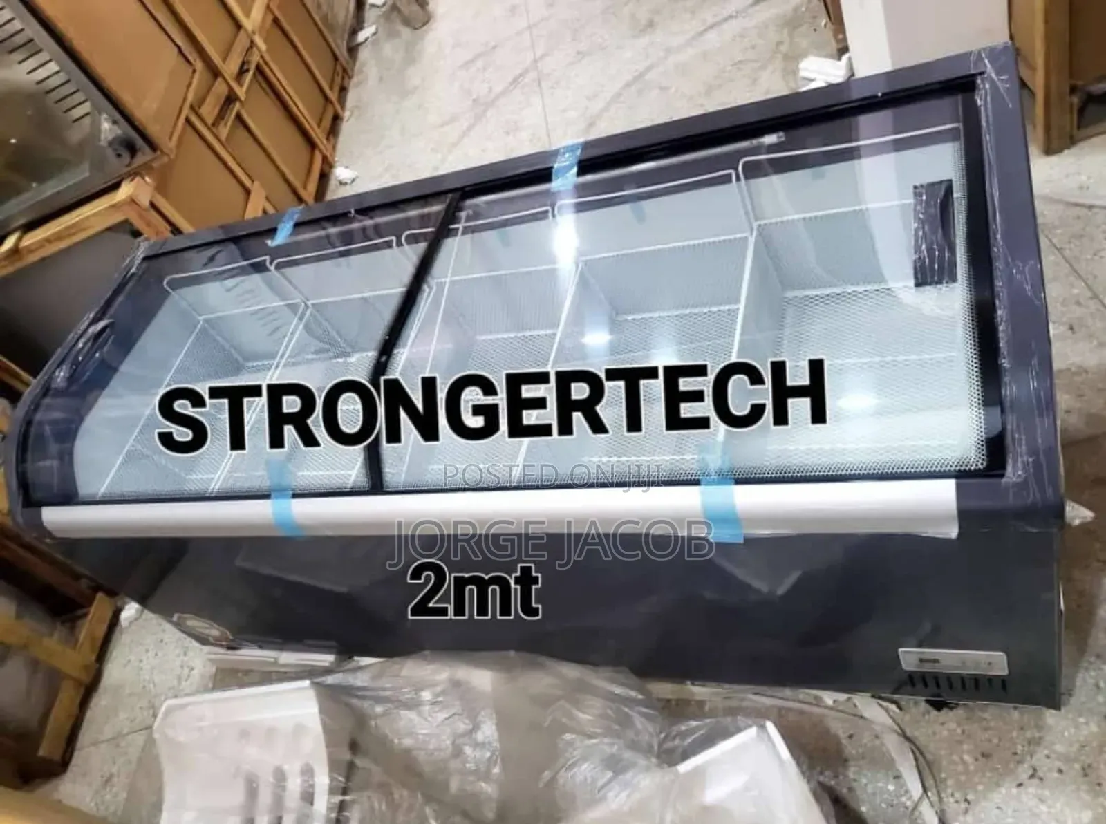 Strongertech 2mt Steamboat/Ice Cream Chest Freezer