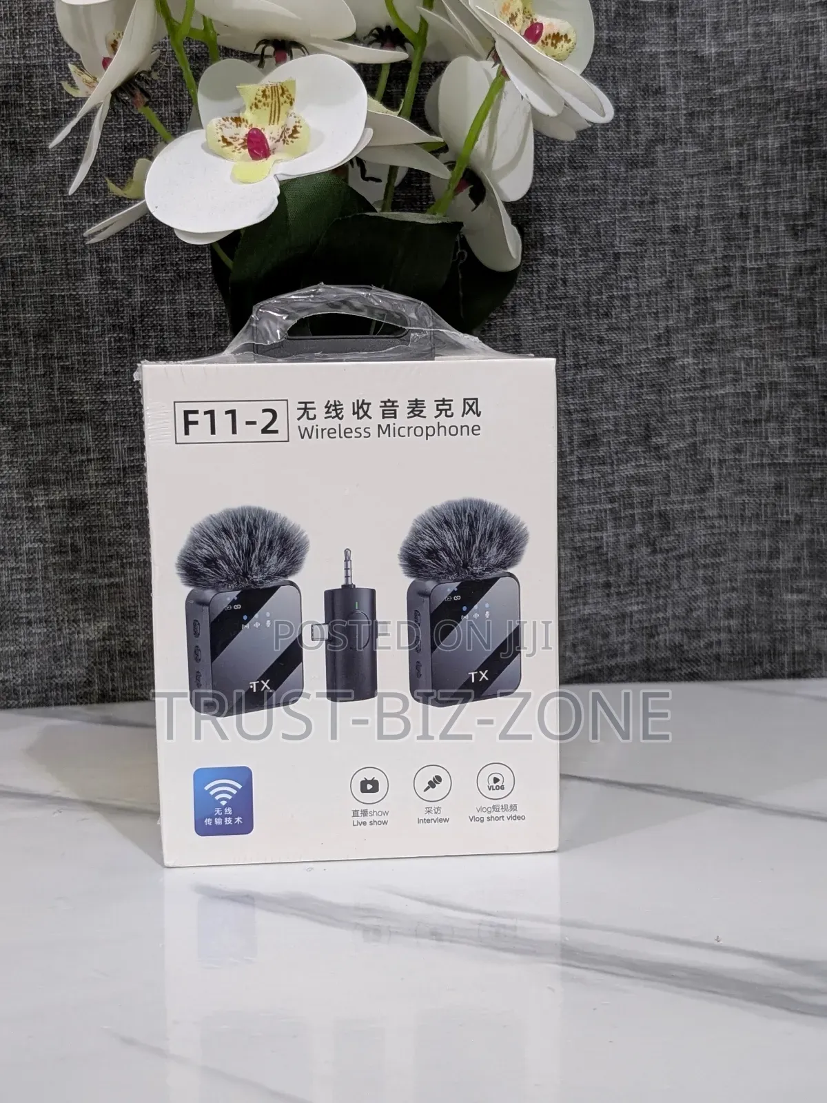 Wireless Microphone Double 3in1 F11_2