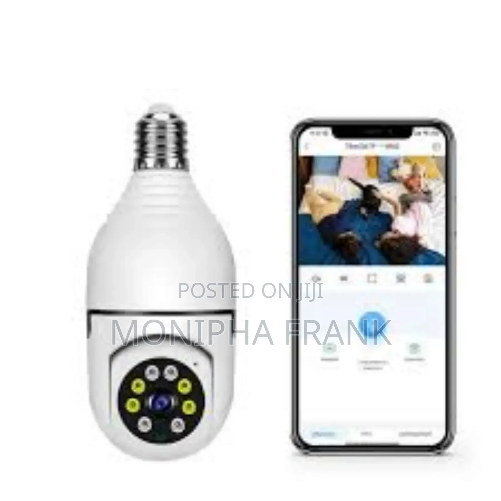Bulb CCTV Camera, Unaona Kupitia Simu