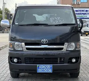 Toyota HiAce 2008 Black