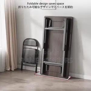 Foldable Table With Chair