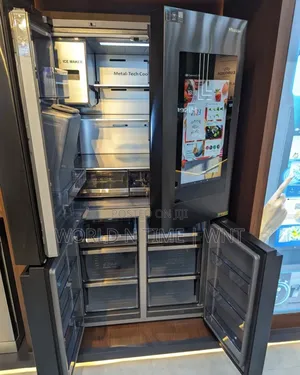 Hisense Fridge H750fsb-Ids Wifi 536l Plumbed Led Screen