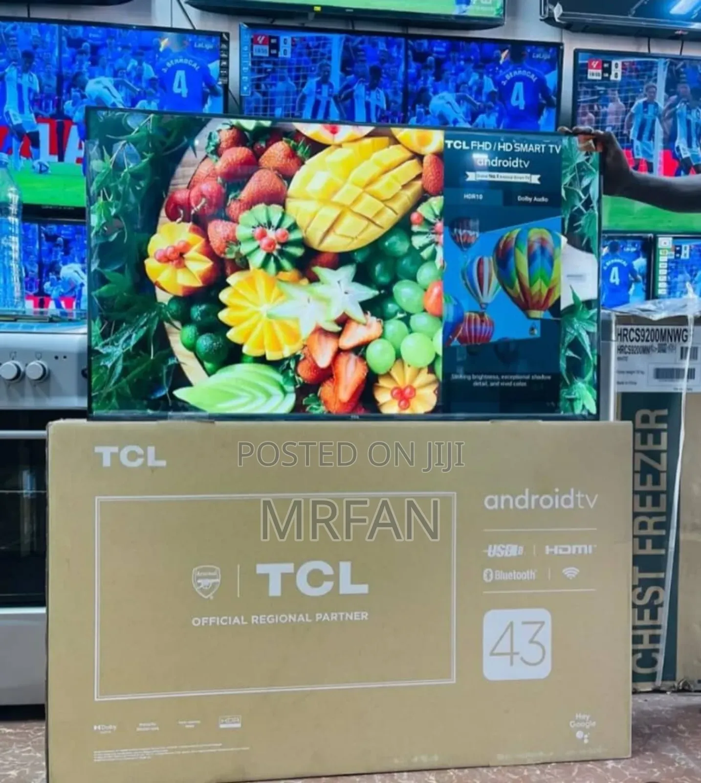 TCL Smart Android Tv 43-Inch Ll