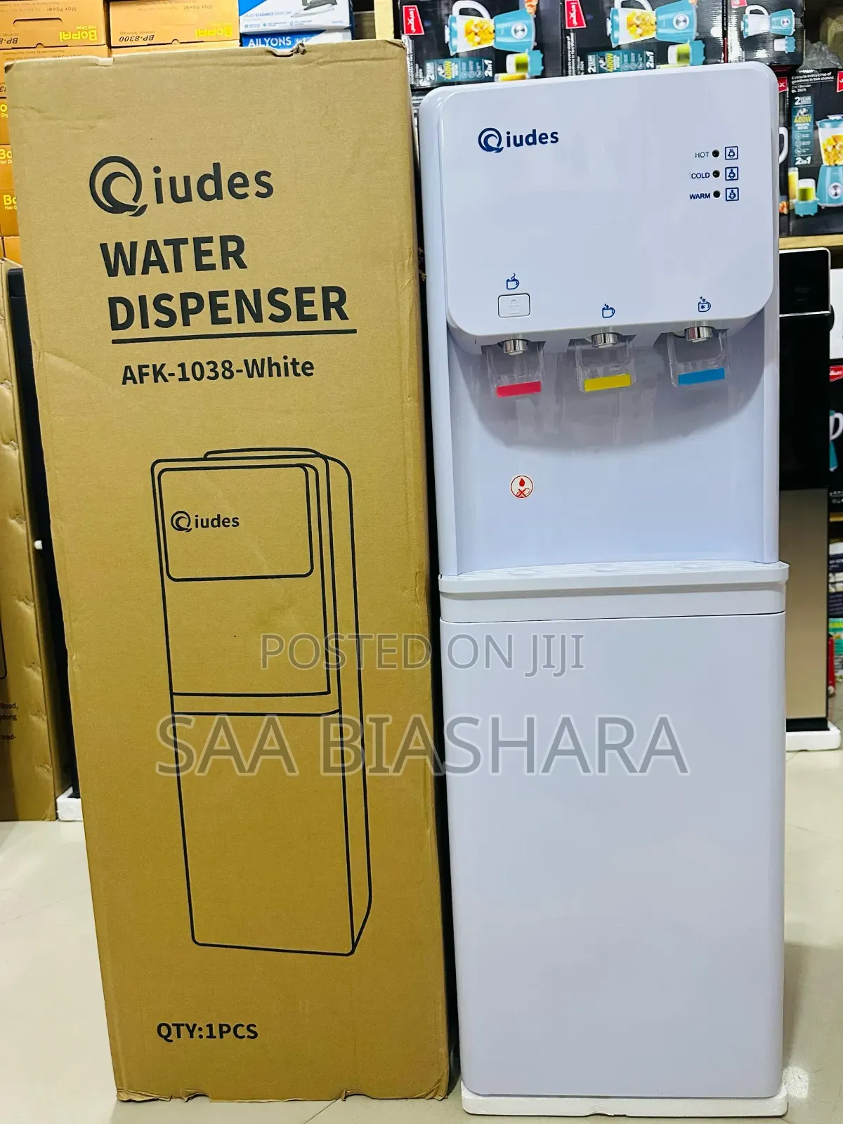 Qiudes Water Dispenser White