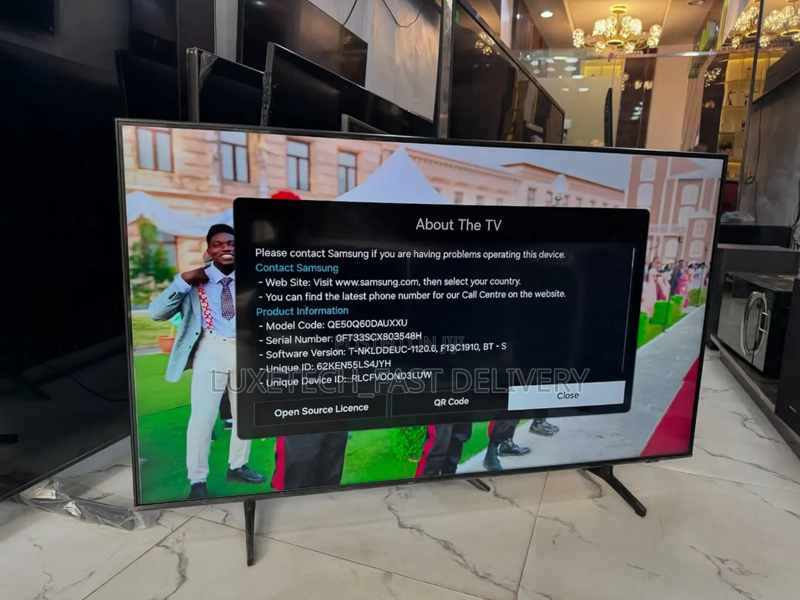 Samsung 55 Inches Q60d Qled Smart Tv