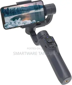 Portable 3-axis Smartphone Gimbal Stabilizer, Face Tracking,