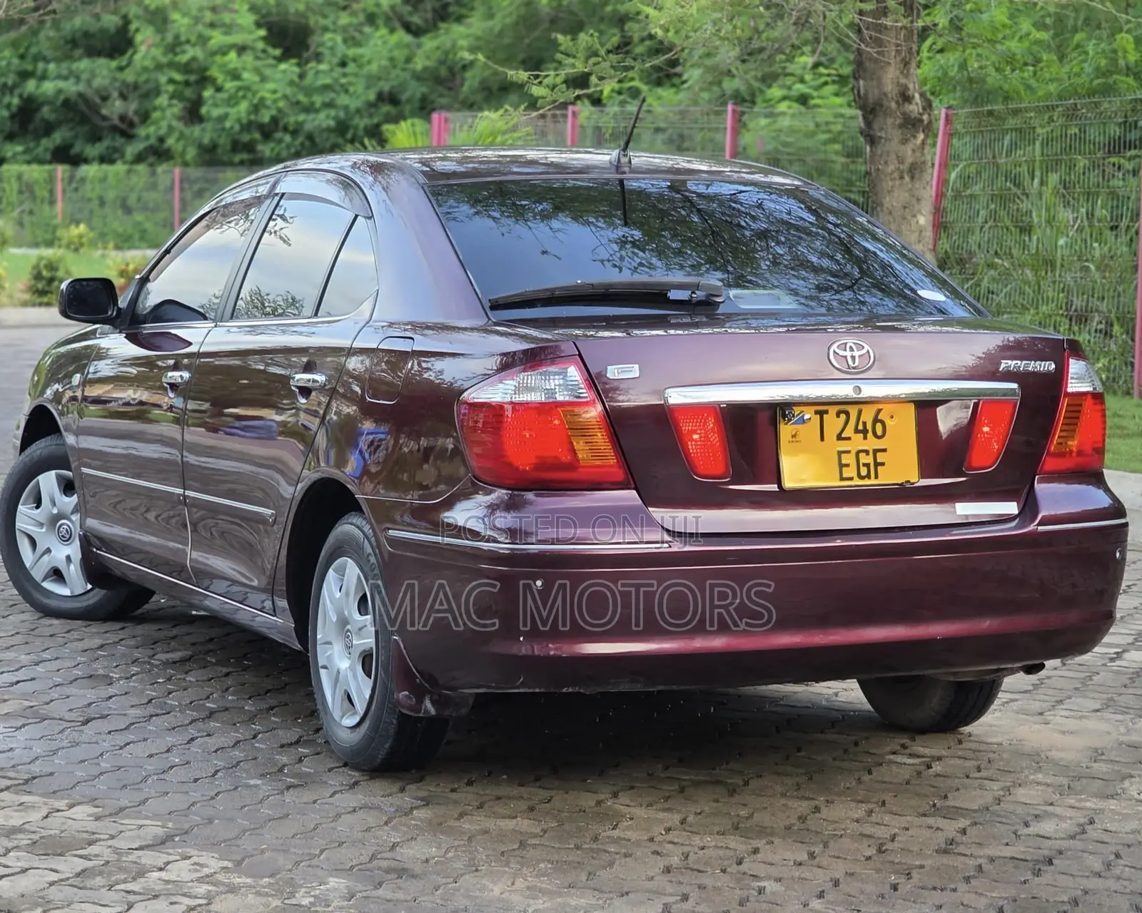 Toyota Premio 1.5 FWD 2004 Burgundy